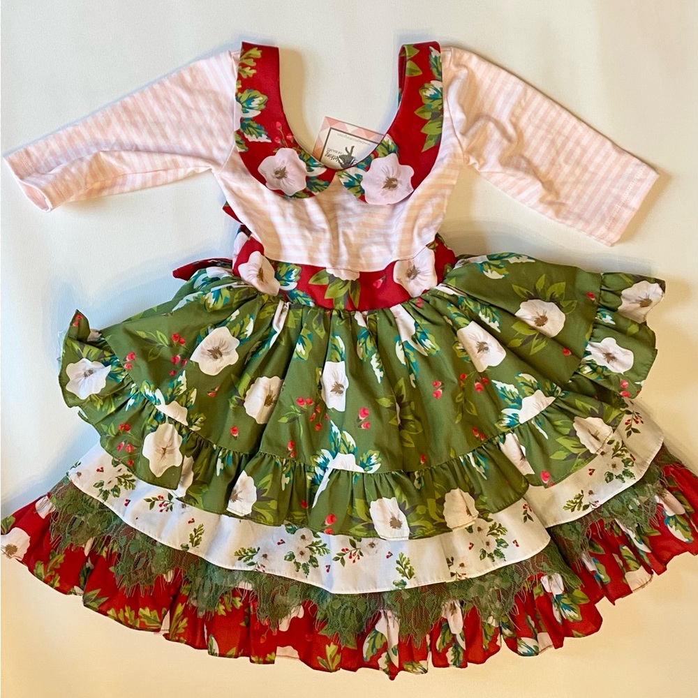 Be Girl holiday ruffled dress